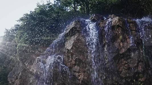 湖南株洲茶陵县自然风光航拍视频视频的预览图
