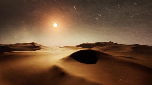 沙漠背景舞台背景视频的预览图