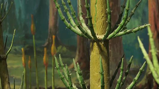 恐龙世纪远古植物模型视频的预览图