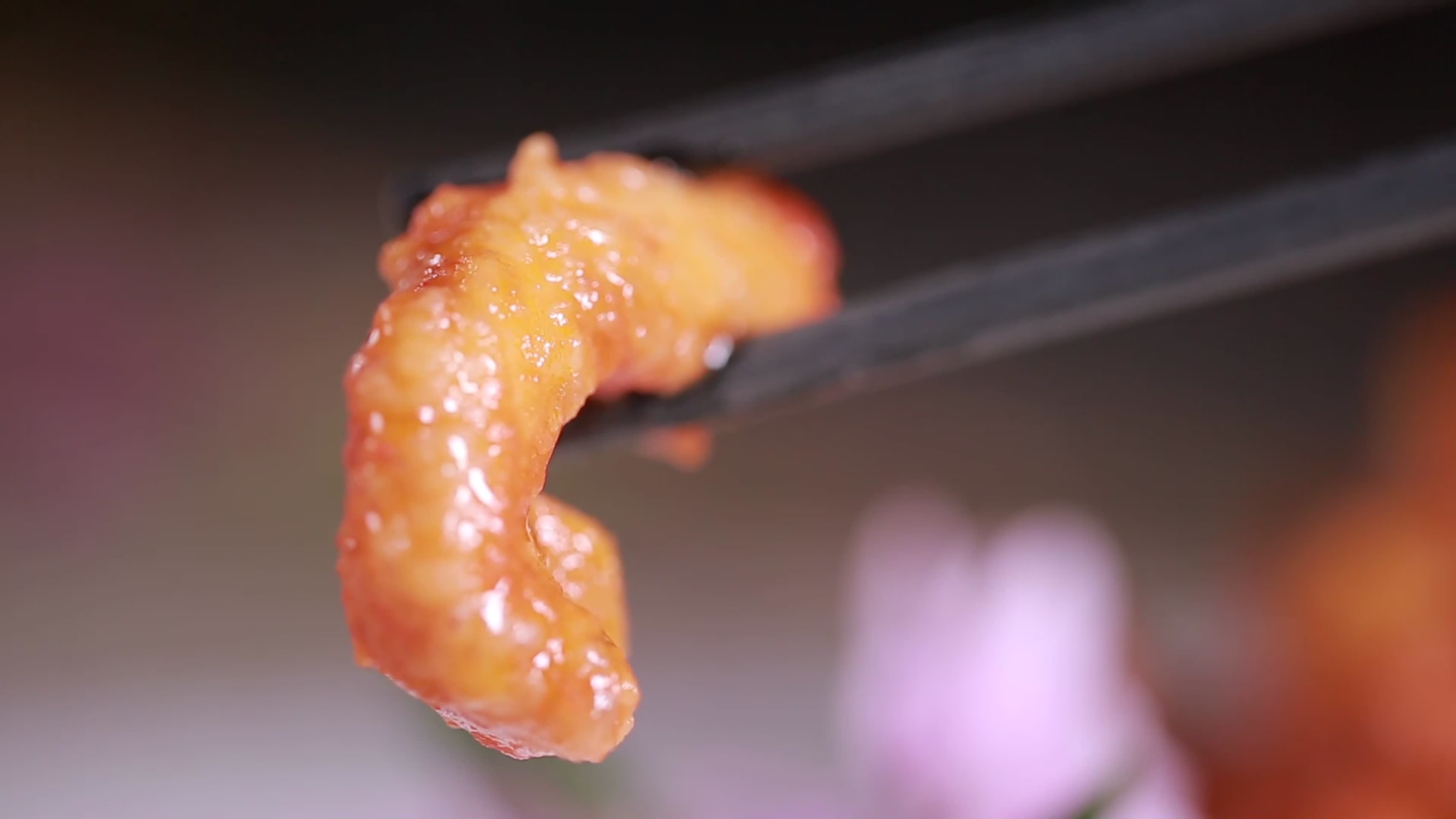 镜头合集糖醋里脊菠萝古老肉番茄鸡柳视频的预览图