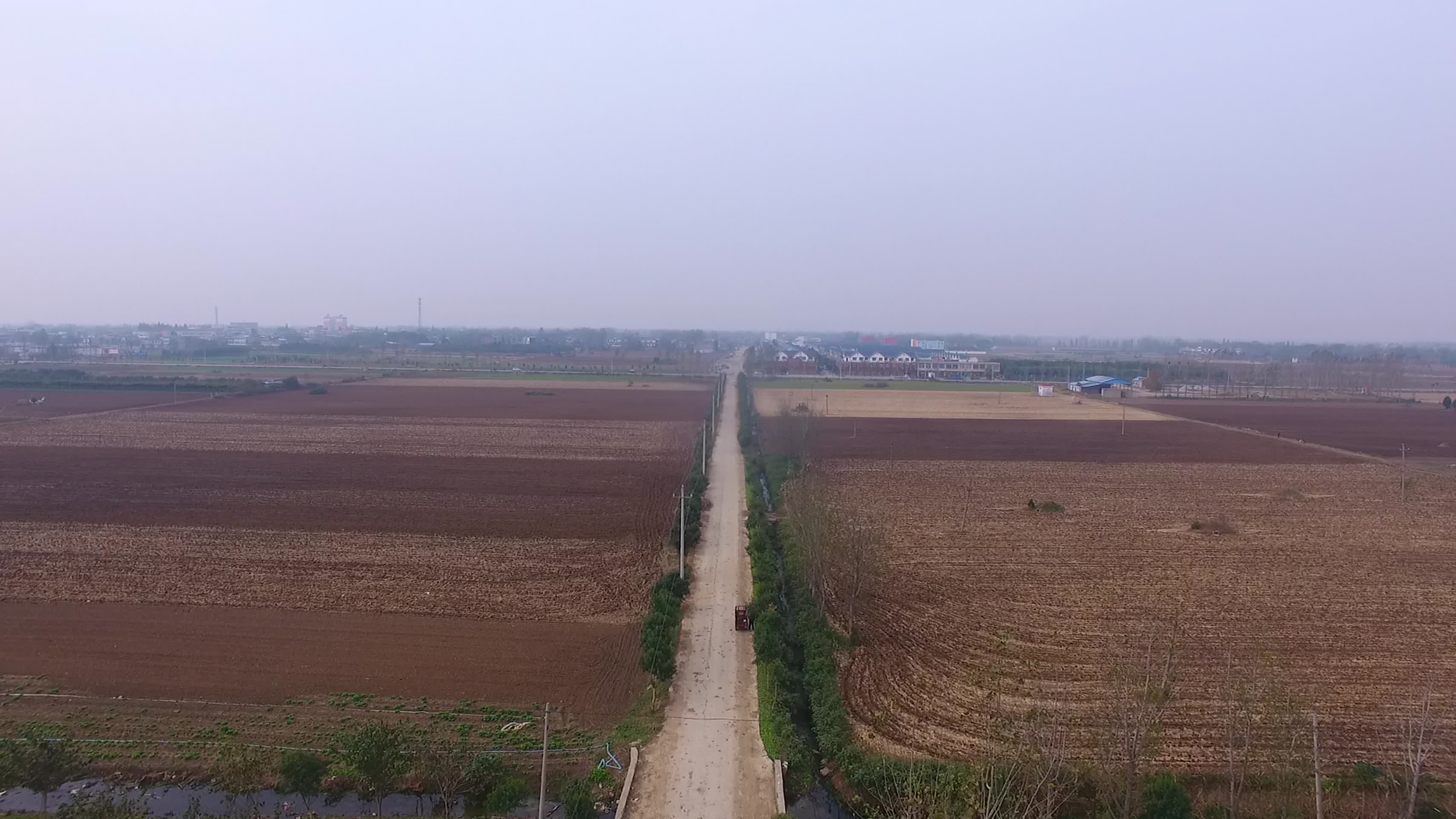 航拍河南农村建设发展视频的预览图