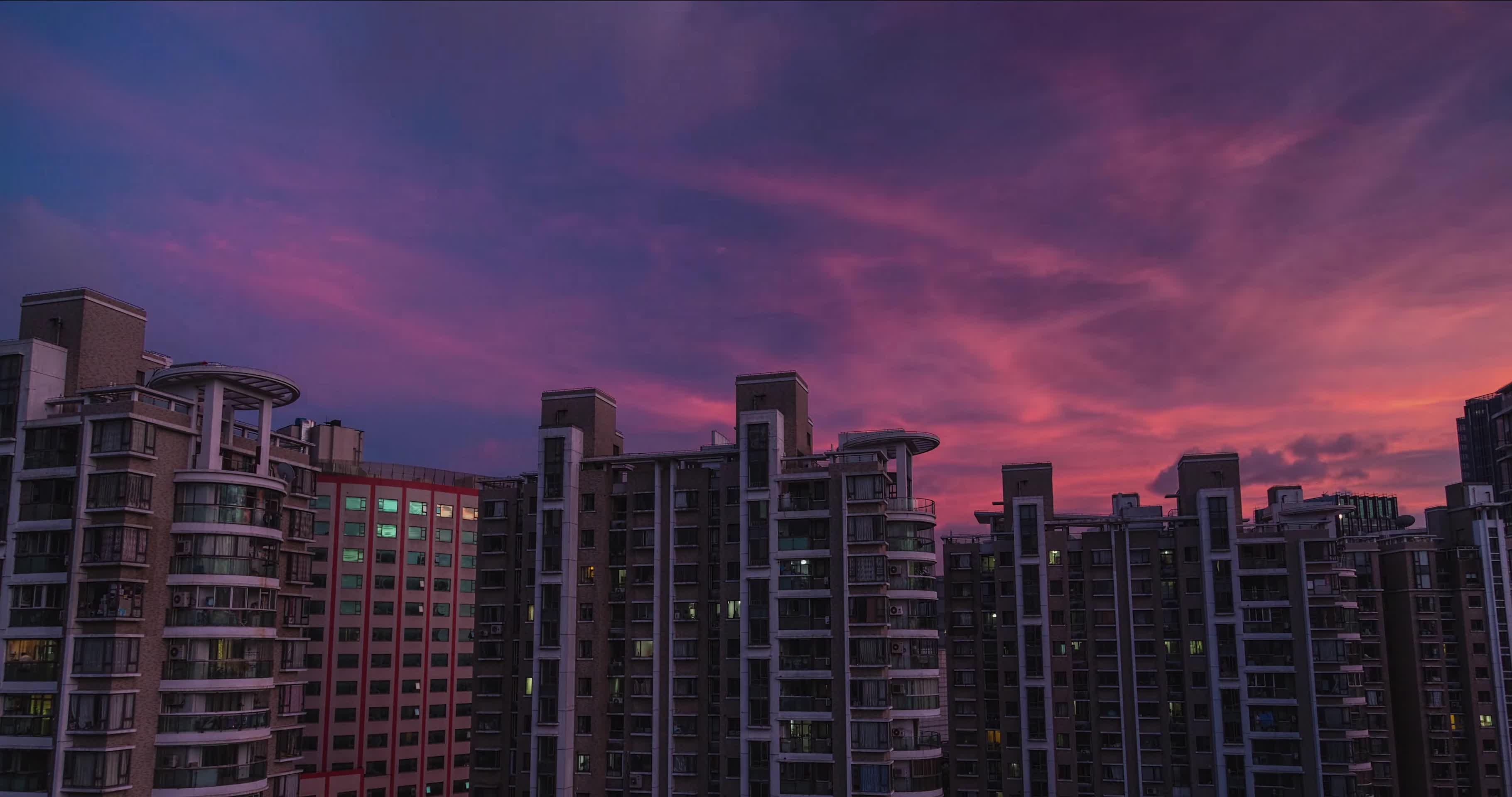 上海城市延时摄影视频的预览图