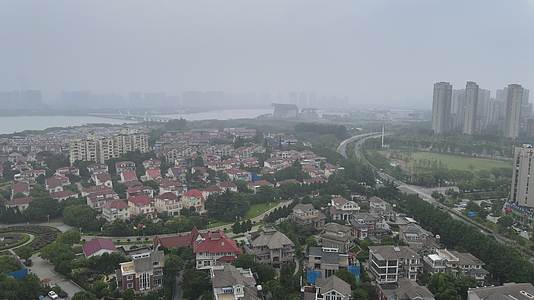 无锡滨湖区全景4K航拍视频的预览图