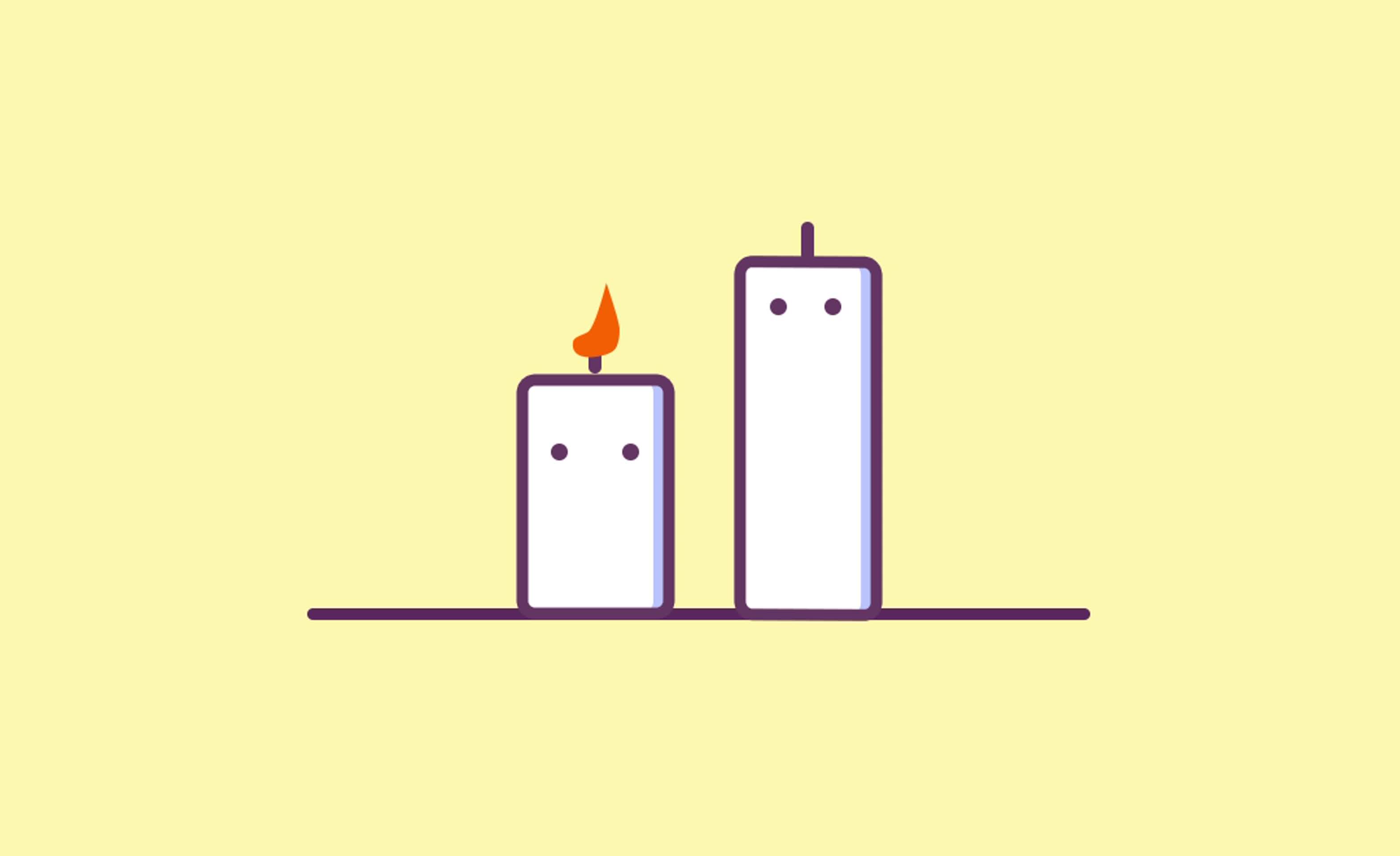 两个蜡烛视频的预览图