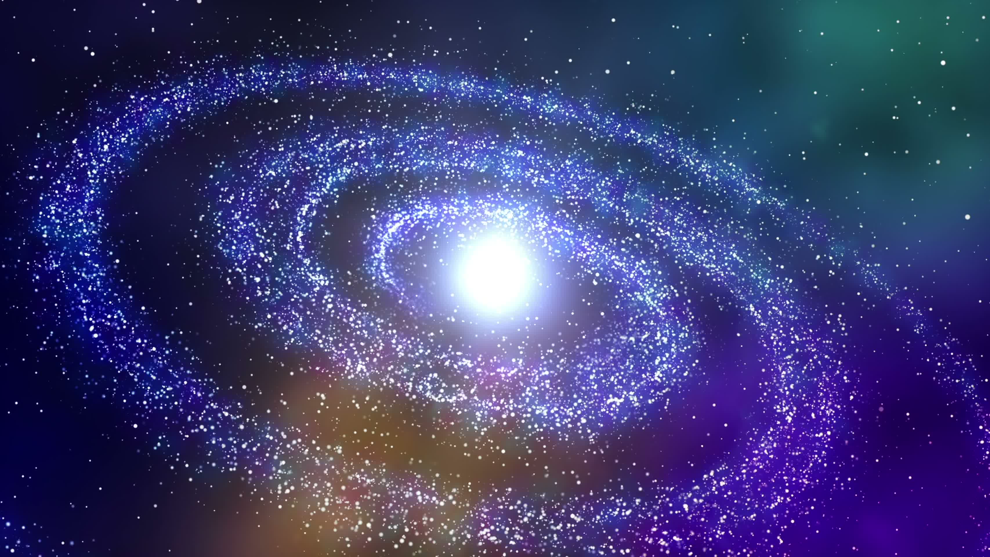 星云银河动态彩色视频的预览图