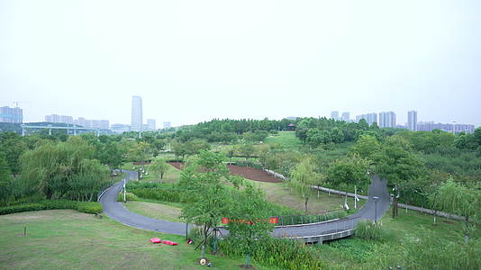 武汉光谷西苑公园风景视频的预览图