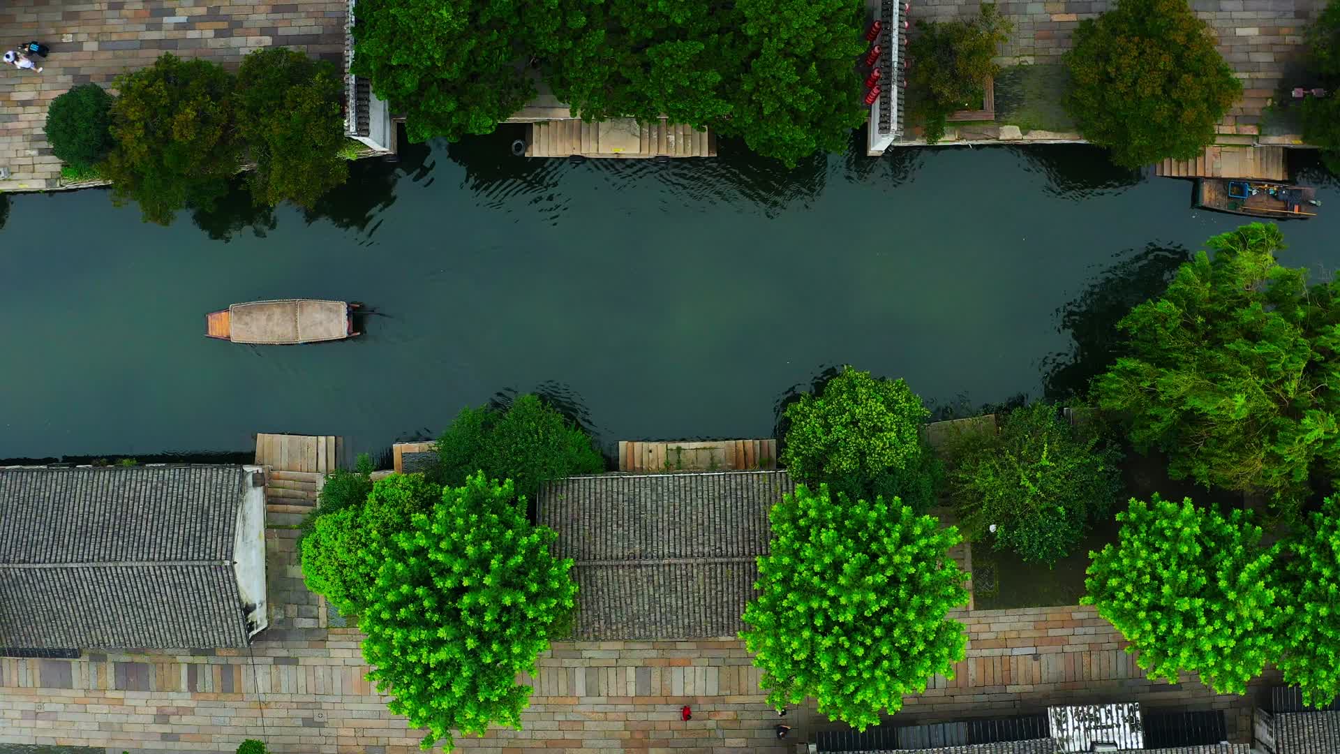 浙江南浔古镇4K航拍视频的预览图