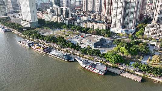 广州大沙头游船码头视频的预览图