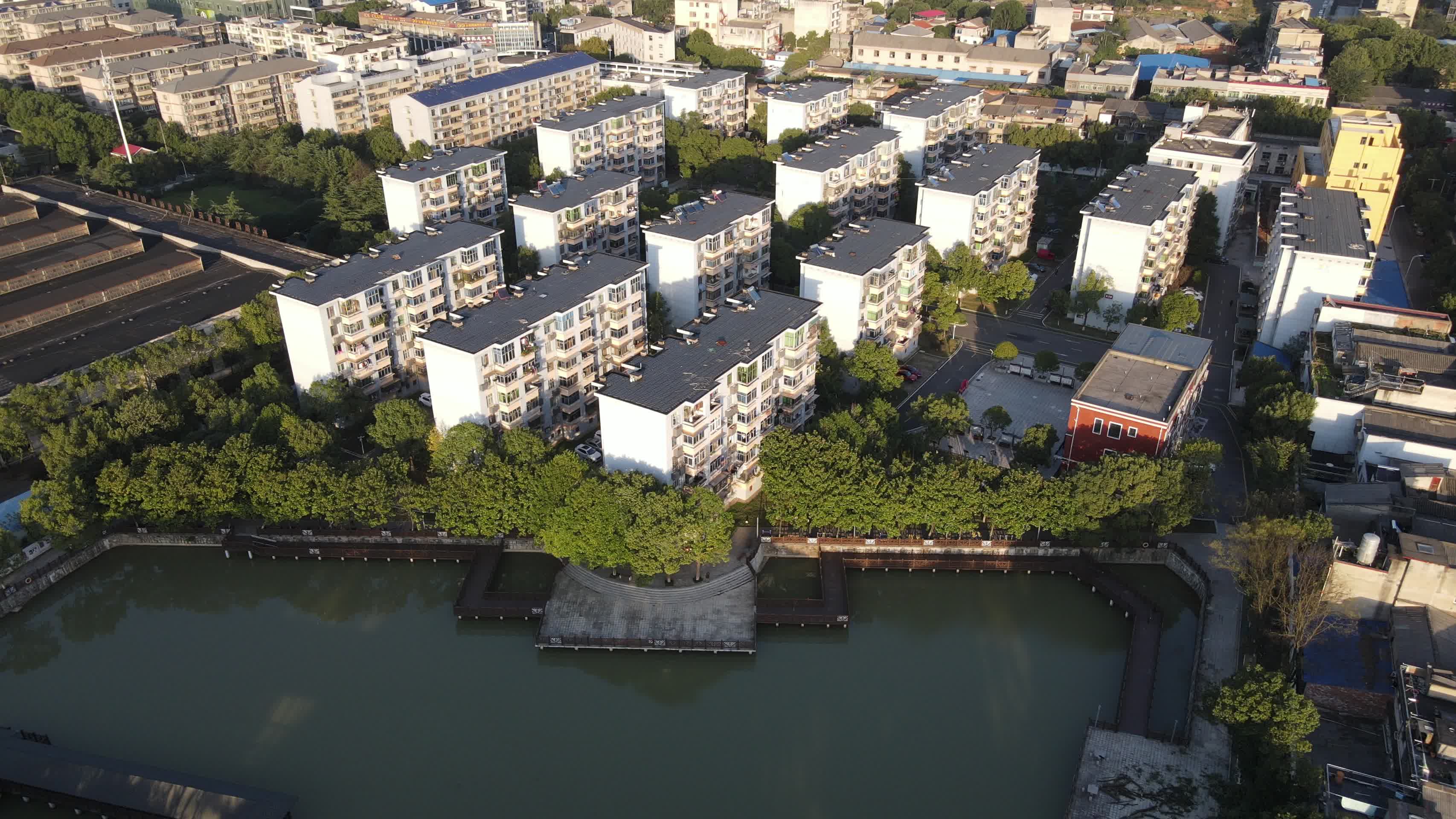 航拍湖南长沙现代化建设视频的预览图