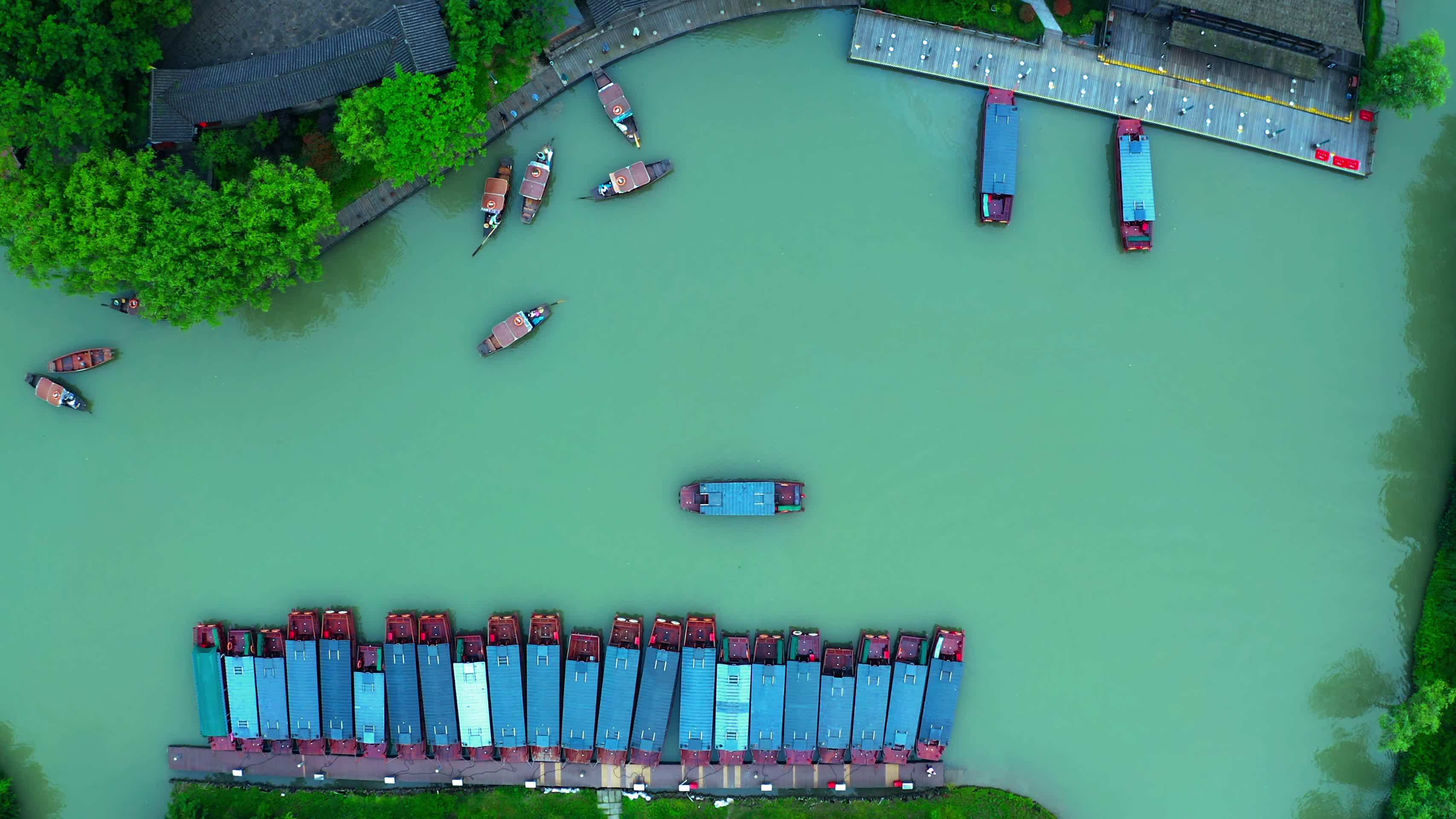 浙江杭州西溪湿地视频的预览图
