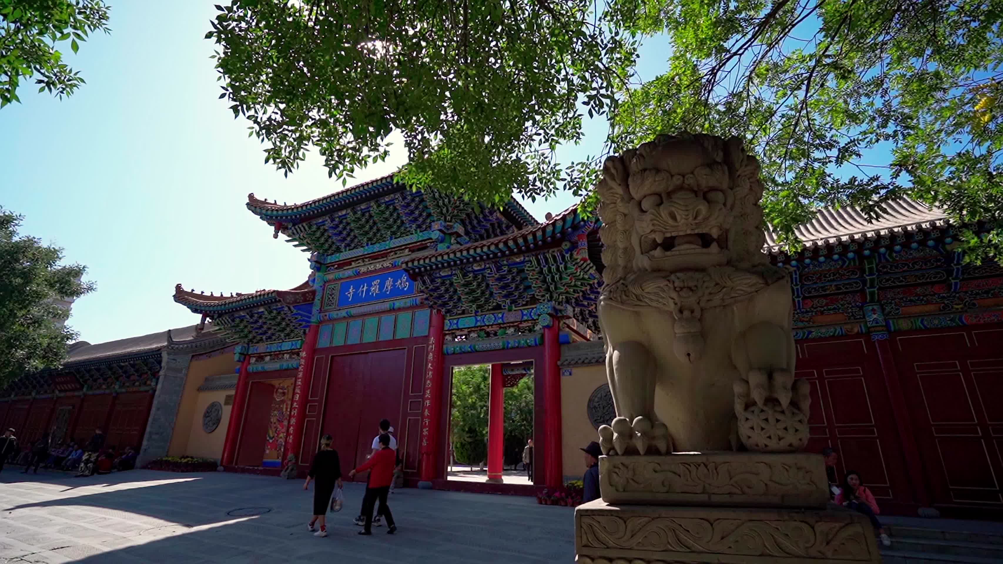甘肃武威市传统古建视频的预览图