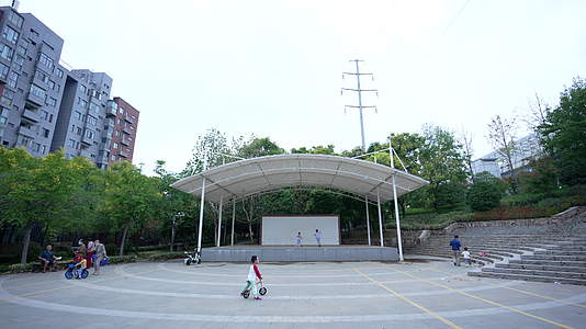 武汉当代运动公园风景视频的预览图
