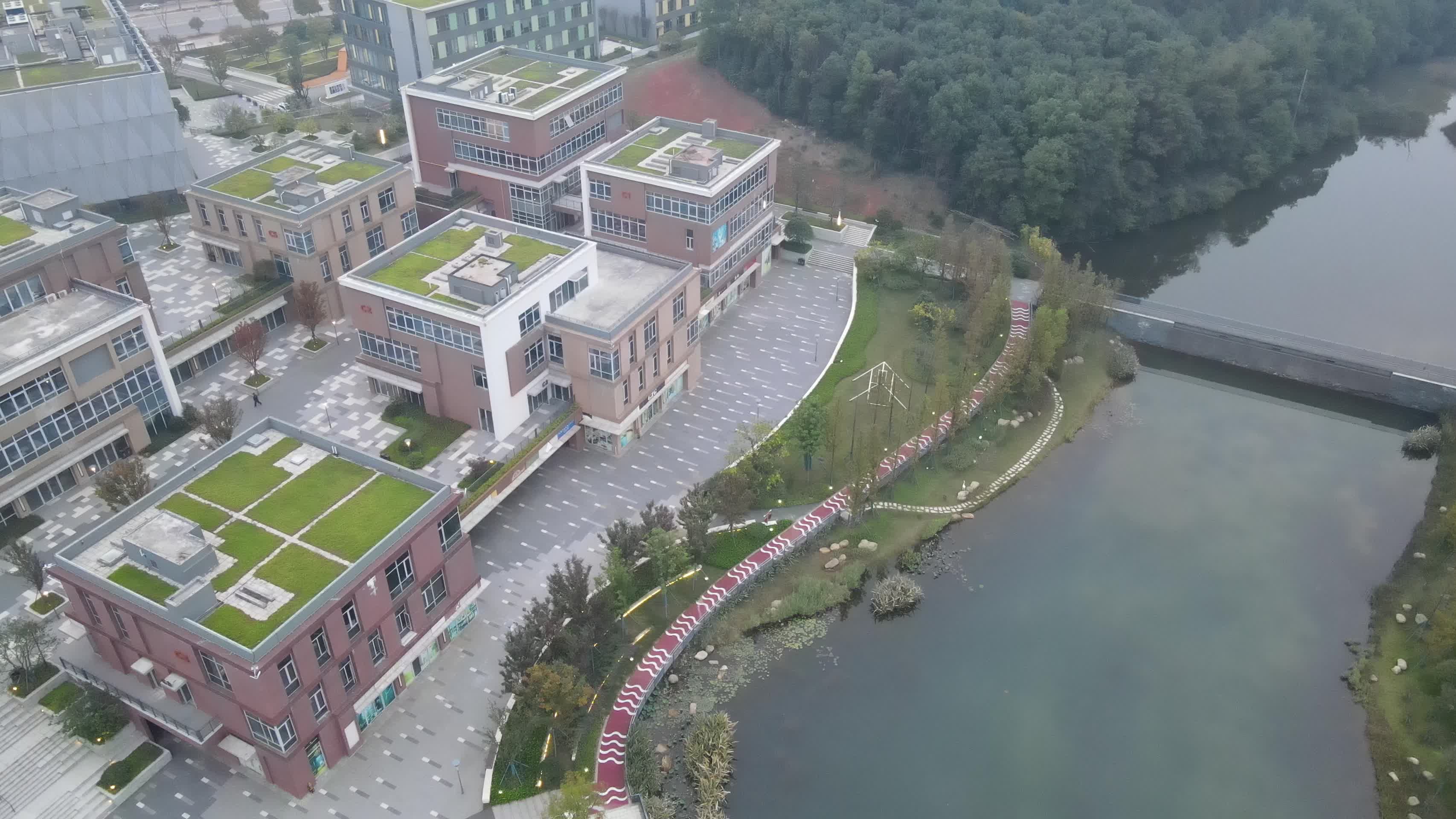 航拍湖南长沙现代化建设视频的预览图