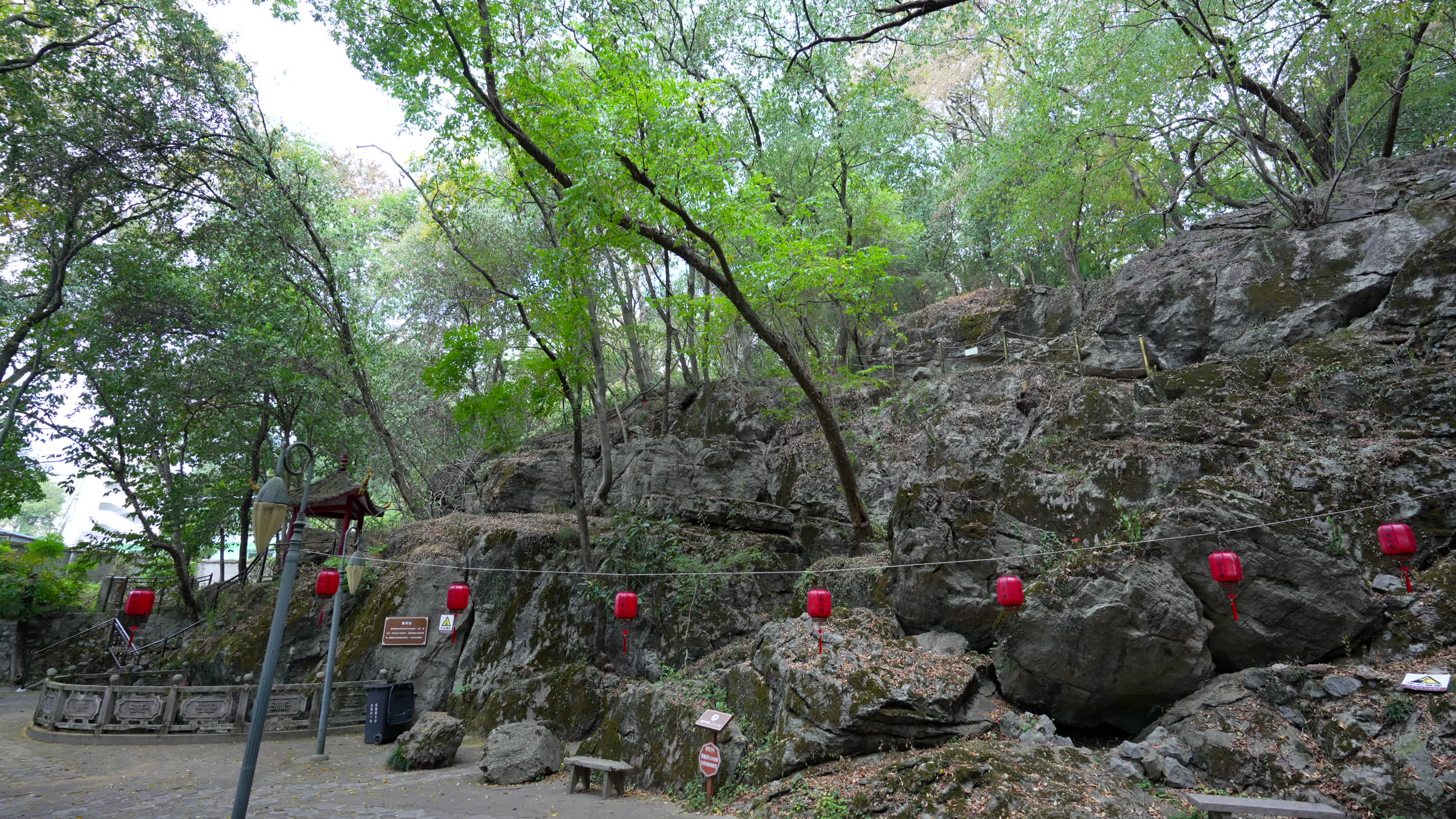 武汉江夏白云洞景区风景视频的预览图