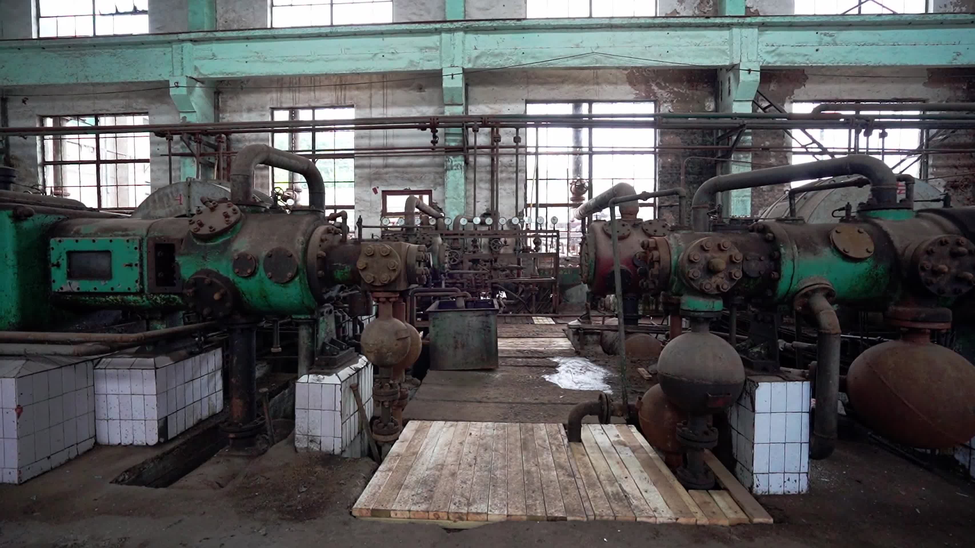 山西长治沁源化肥厂工业遗址视频的预览图