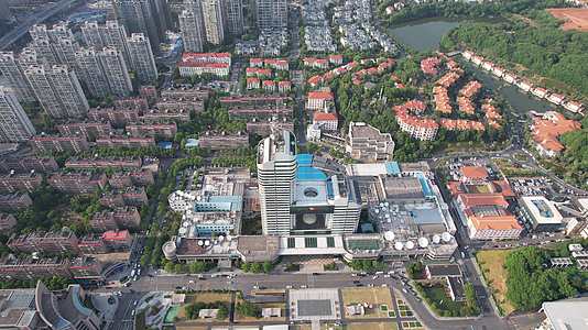 湖南长沙广电中心会展中心航拍视频的预览图