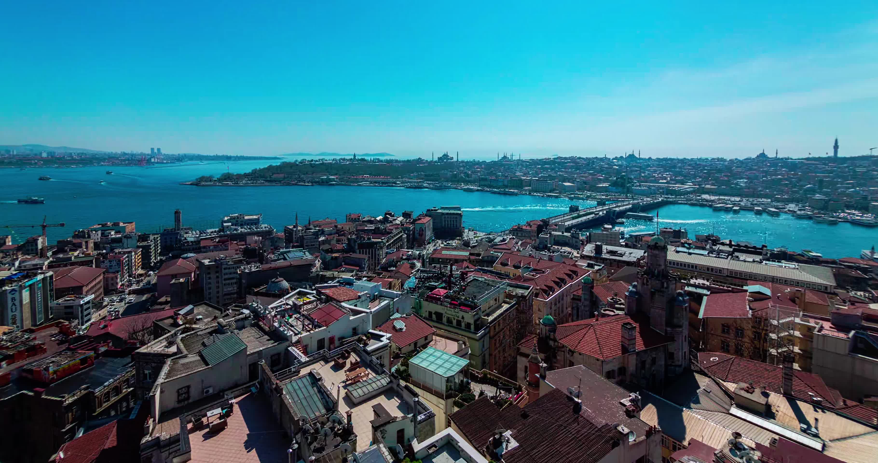 土耳其伊斯坦布尔城市风光视频的预览图