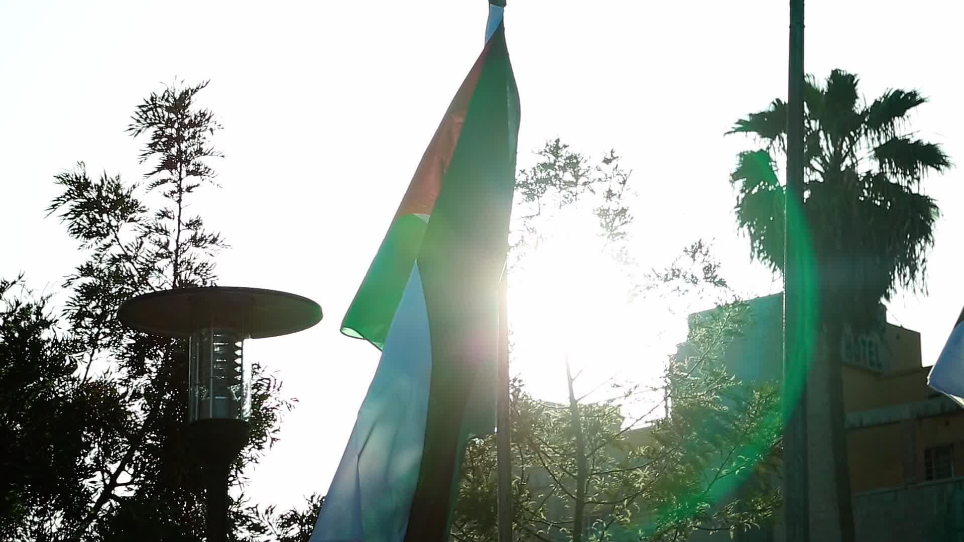 约旦首都安曼城市风光视频的预览图