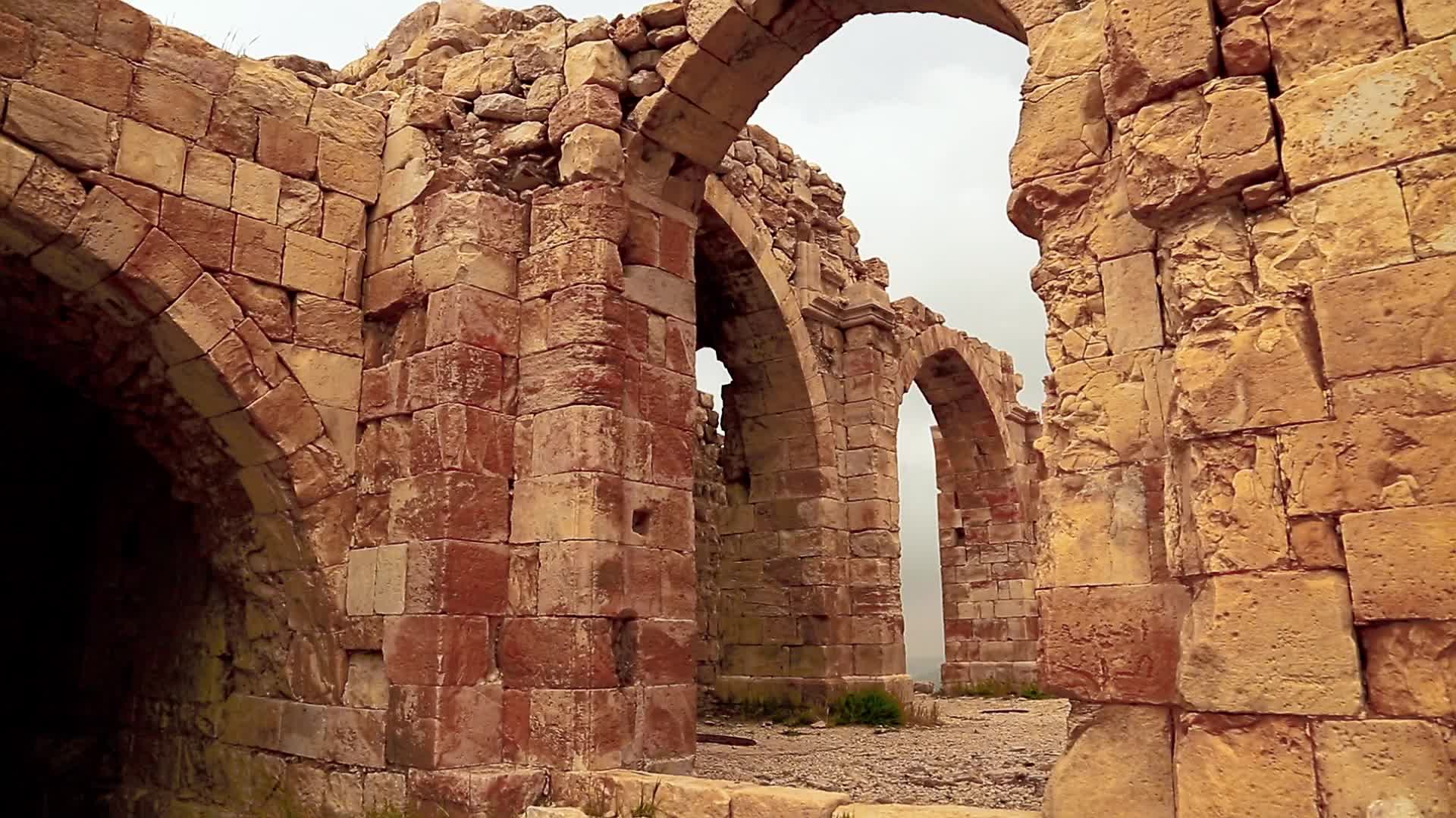 约旦的城堡视频的预览图