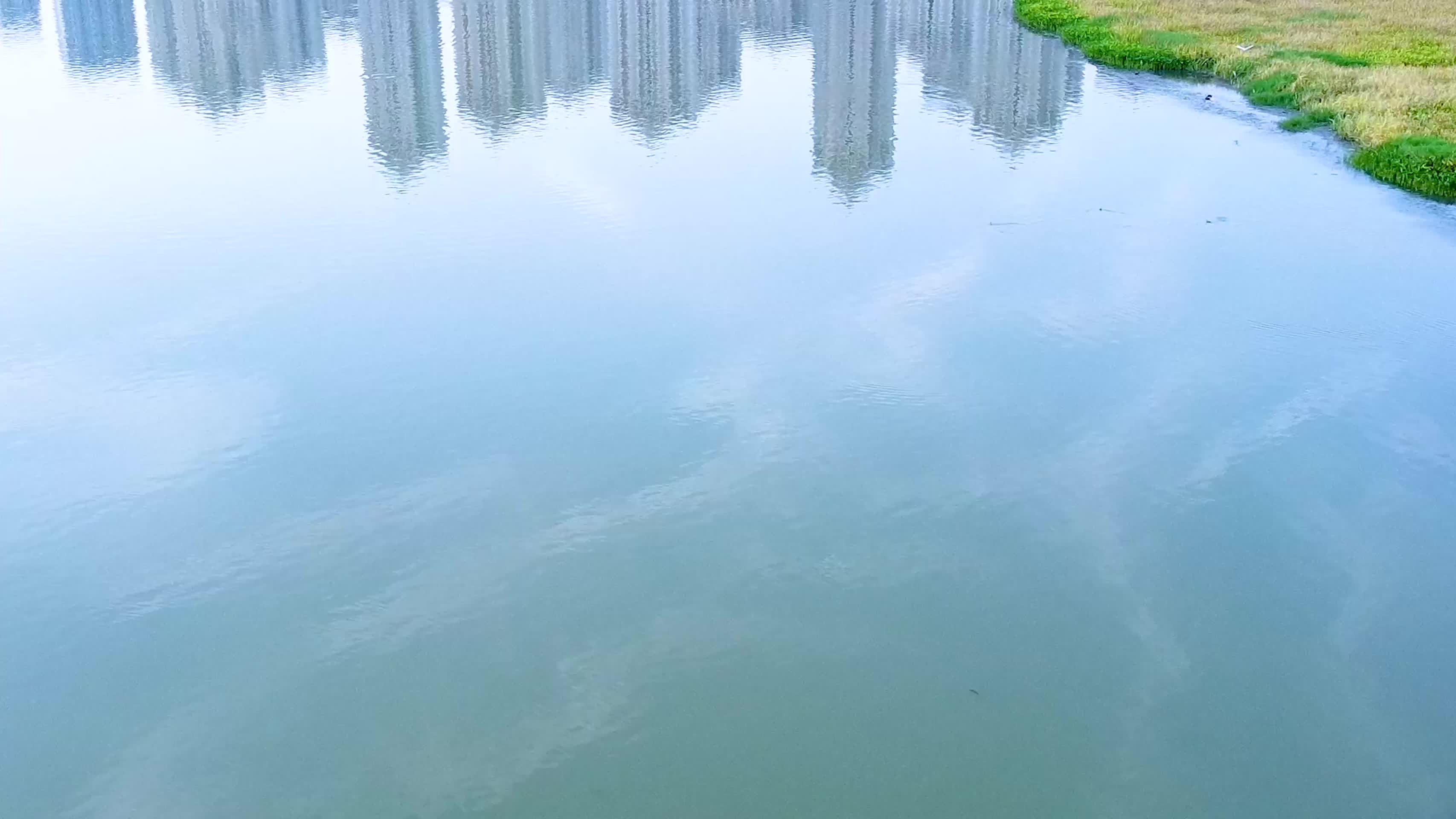 武汉杨春湖城市生态公园4K航拍视频的预览图