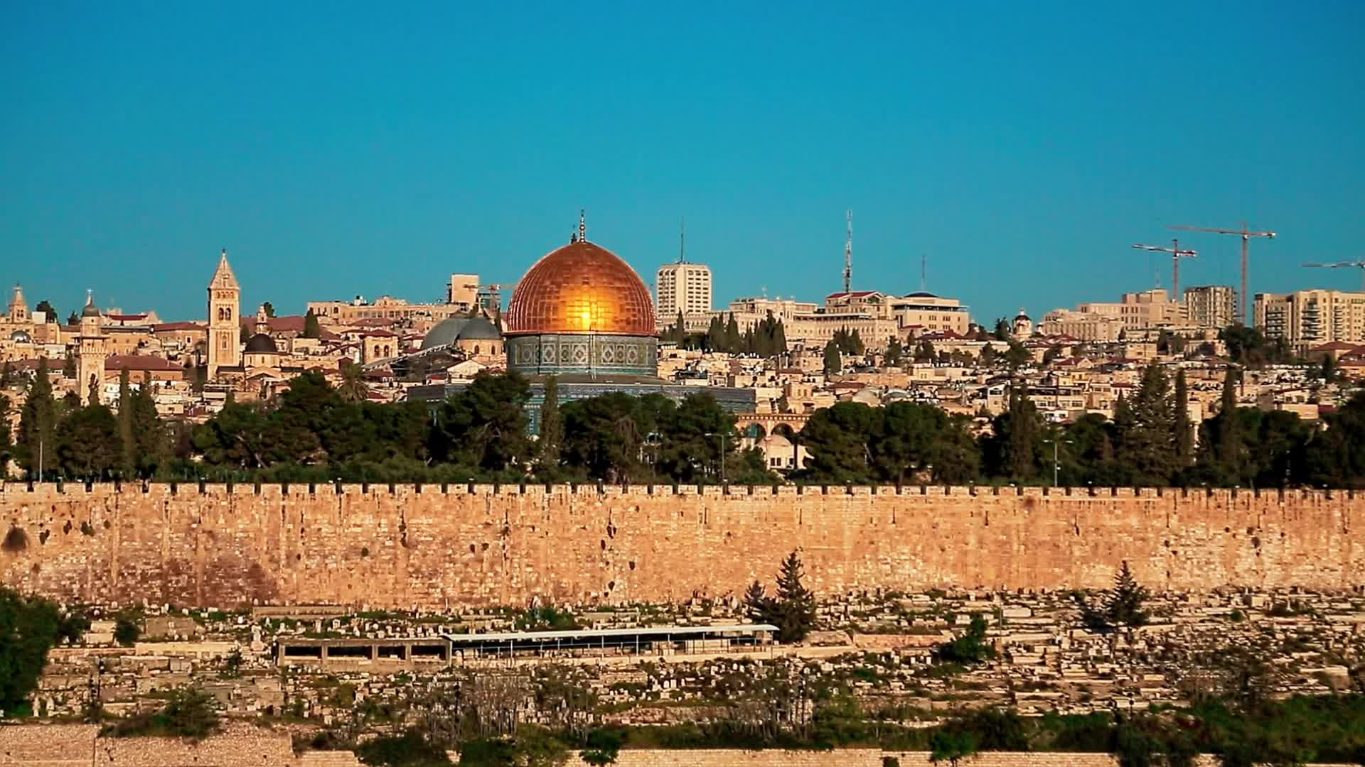 耶路撒冷圆顶清真寺视频的预览图