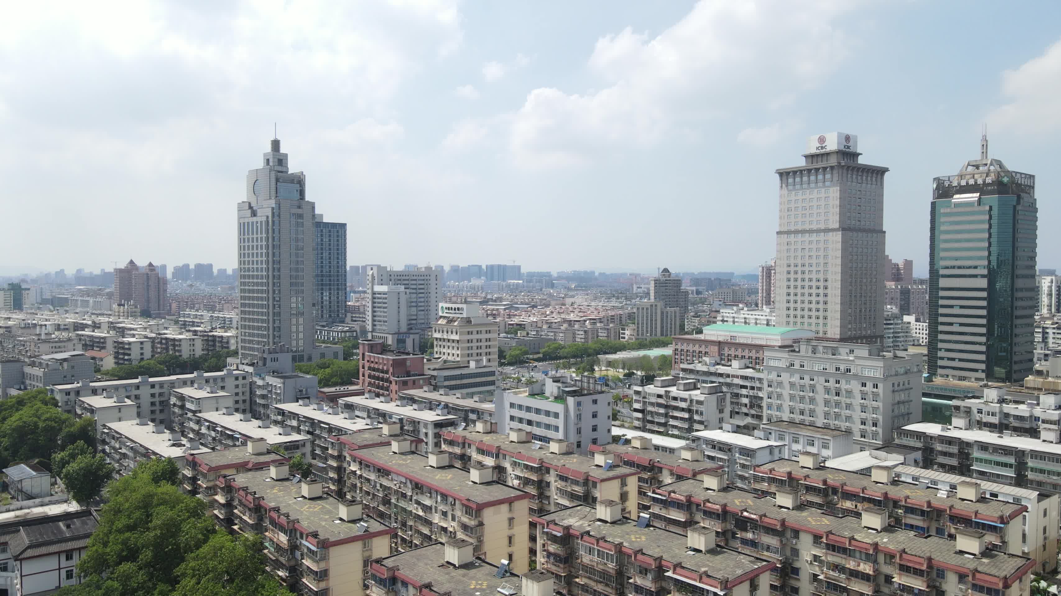 宁波城市4K航拍视频的预览图