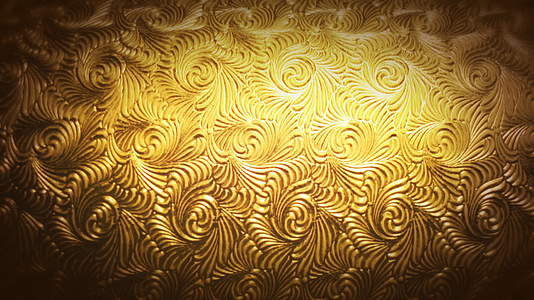 古典黄金浮雕纹滚转视频的预览图