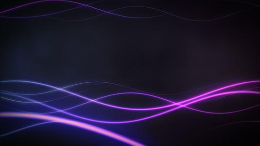 紫色波浪光线特效视频的预览图