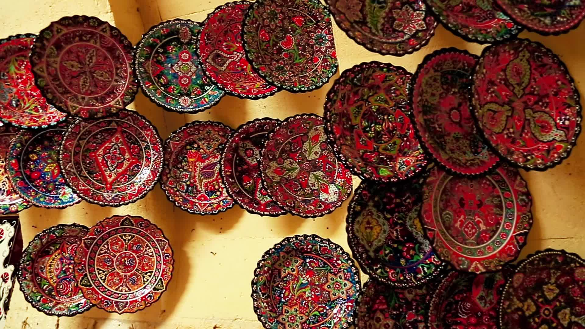 土耳其风格的盘子视频的预览图