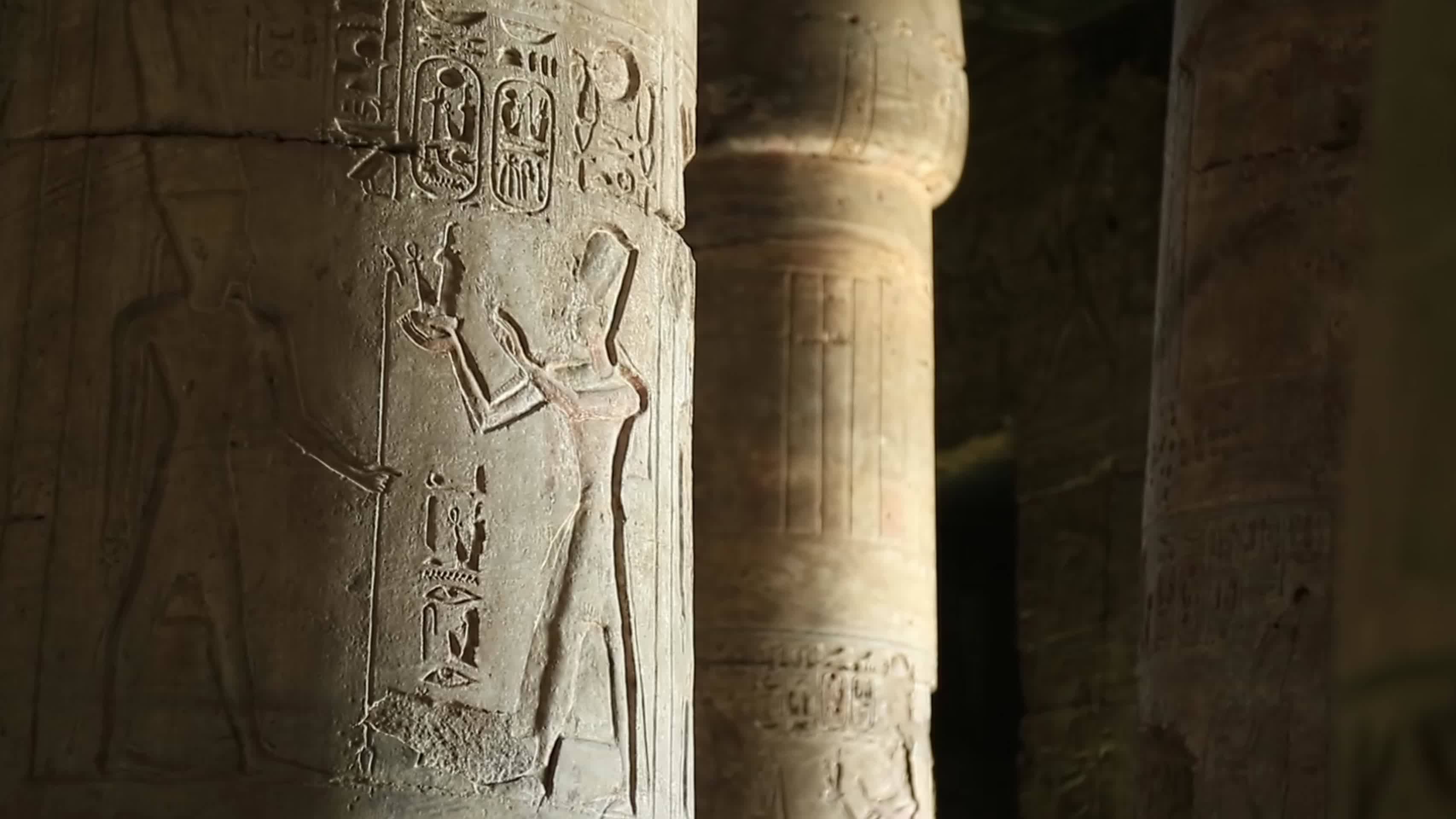 阿拜多斯神庙中的房间视频的预览图
