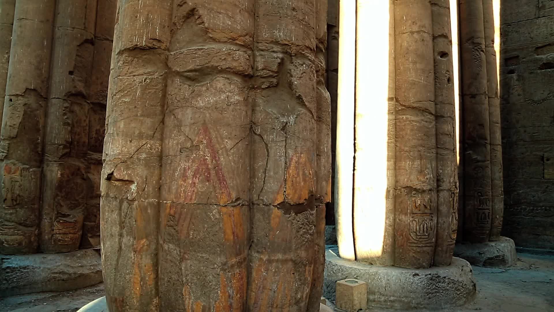 埃及卢克索神庙视频的预览图