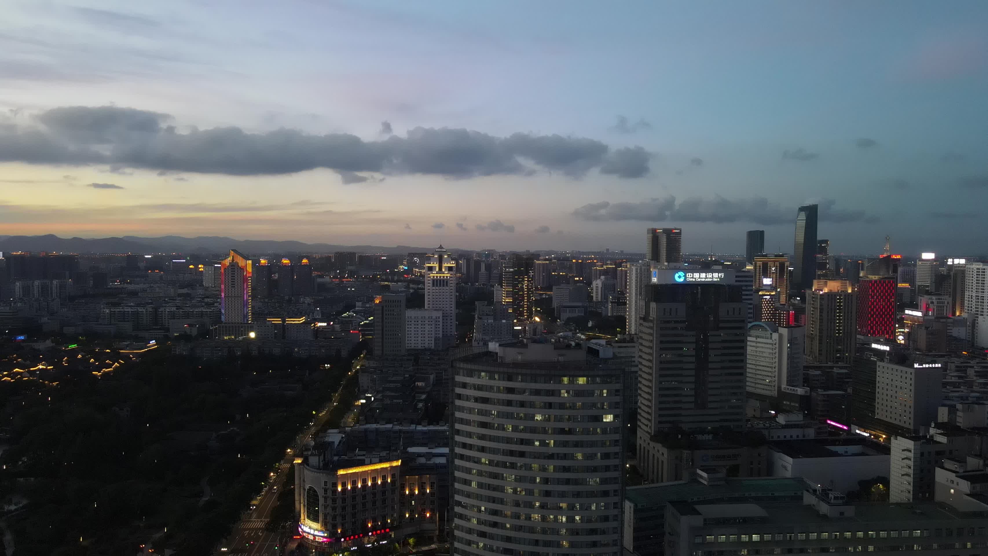 宁波城市全景航拍4K原视频的预览图