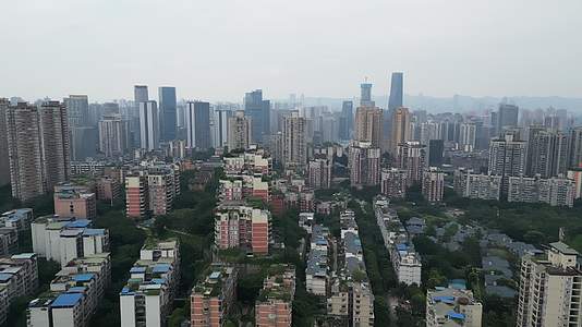 重庆南岸城市建筑风光航拍视频的预览图