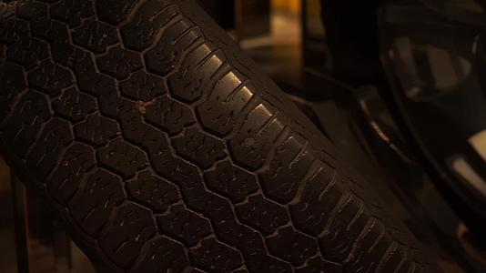 汽车轮胎车轮橡胶车轱辘视频的预览图