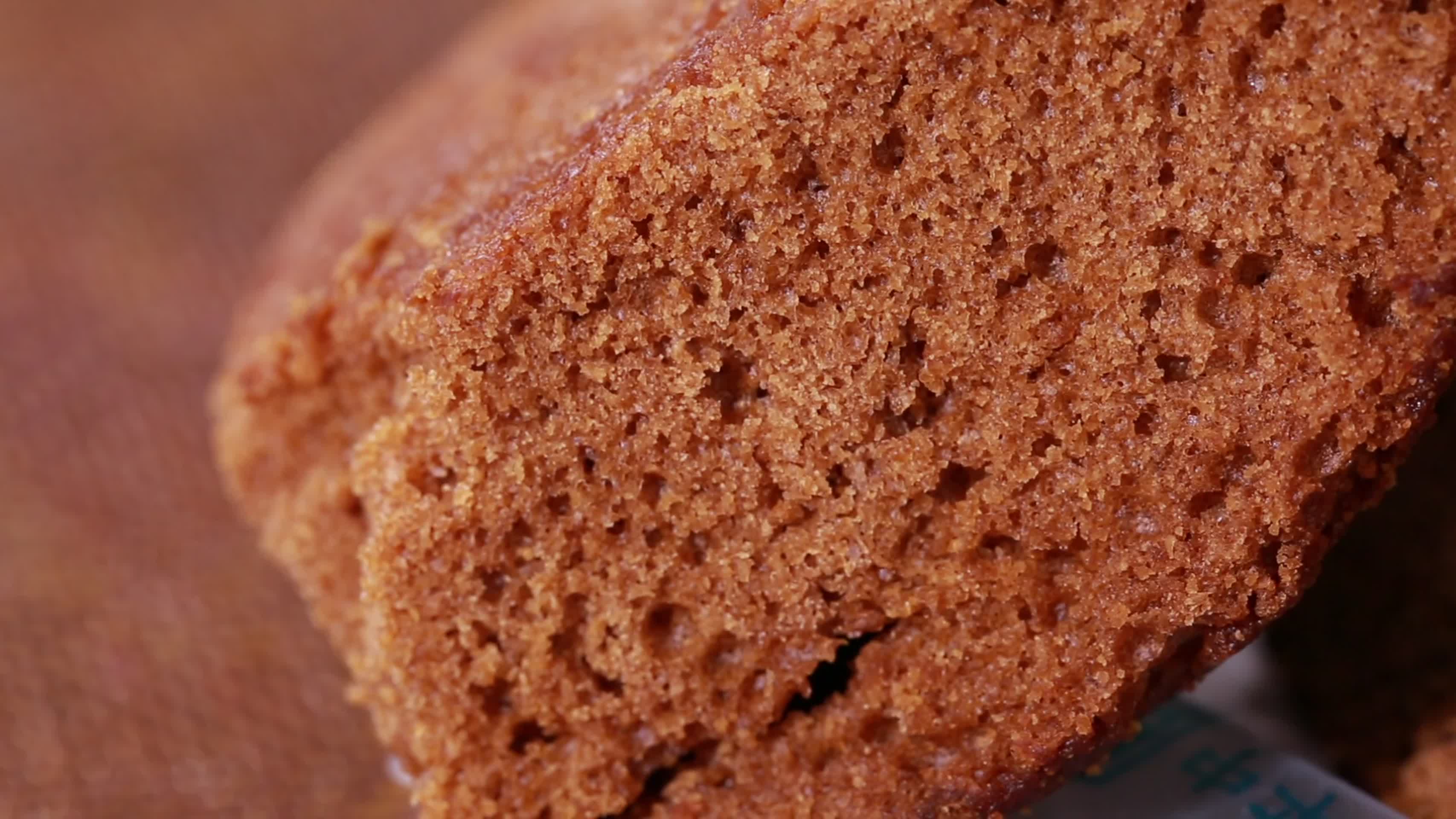 松软的蛋糕枣糕发糕视频的预览图