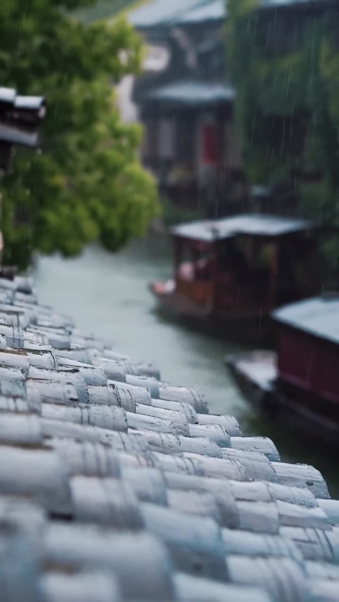 合集烟雨江南古镇风情视频的预览图
