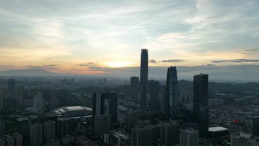 广东省东莞市城市风光航拍视频的预览图