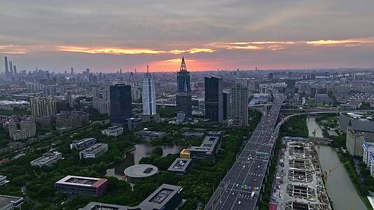 上海浦东金桥宣传片航拍4K视频的预览图