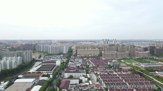 上海浦东新区康桥镇全景4K航拍原视频的预览图
