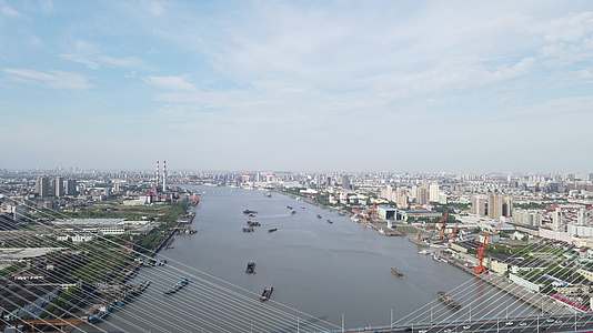 上海杨浦大桥4K航拍原视频的预览图