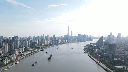 上海杨浦大桥4K航拍原视频的预览图