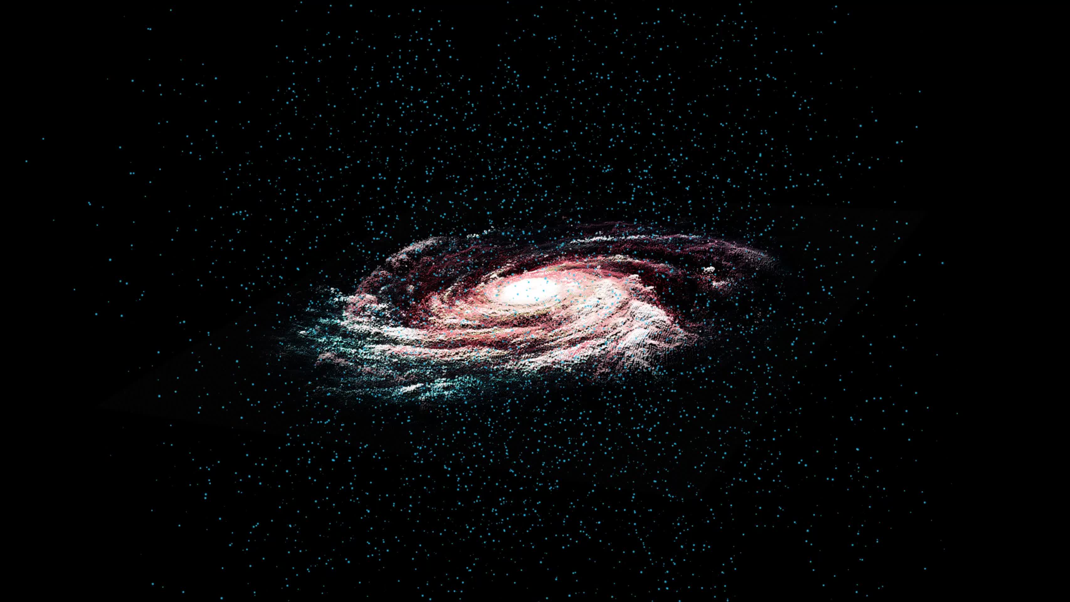 银河系宇宙星系AE模板视频的预览图