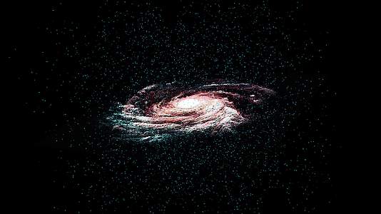银河系宇宙星系AE模板视频的预览图