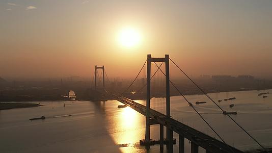 广州南沙大桥日落合集视频的预览图