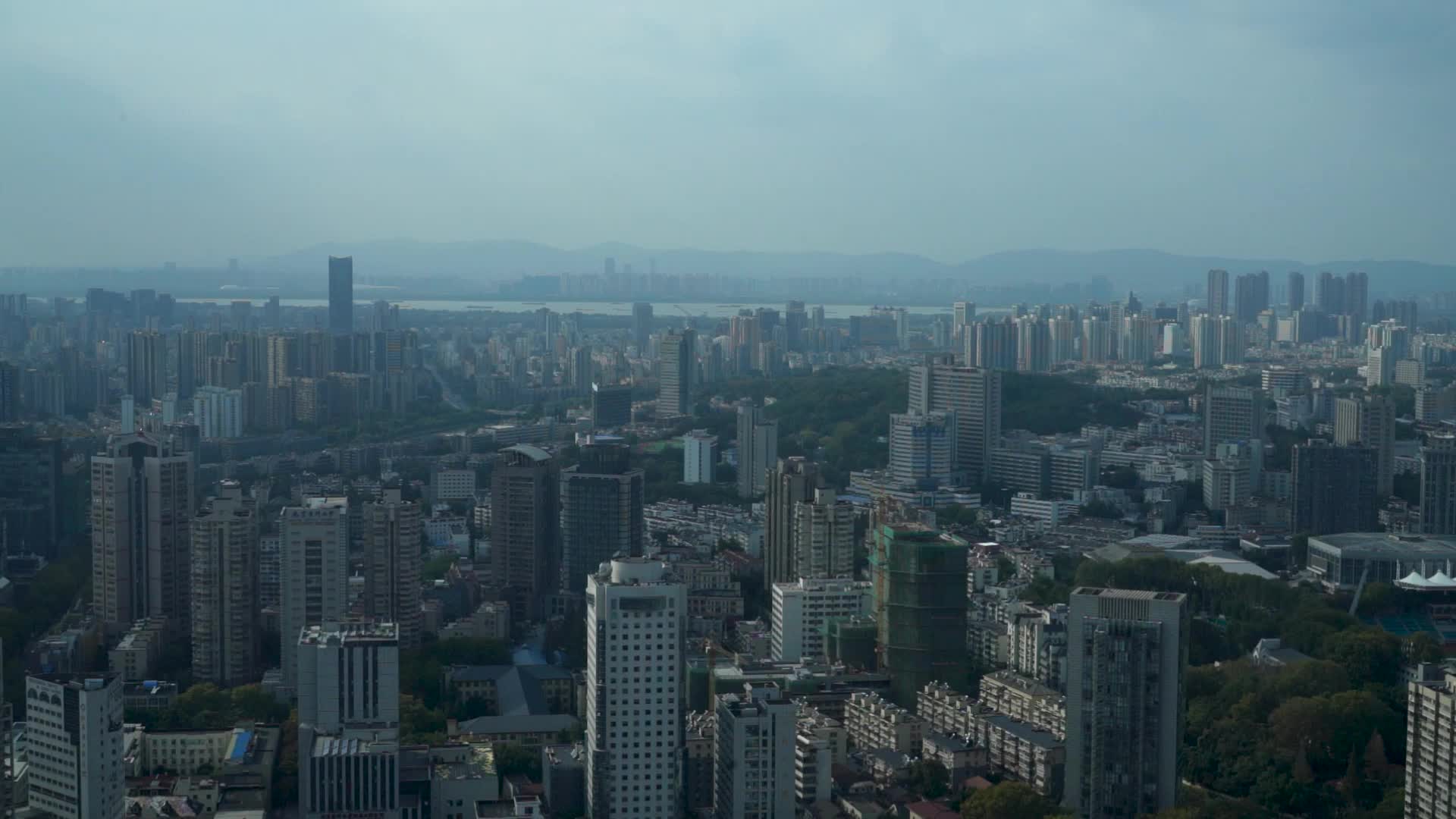 南京城市建筑航拍视频视频的预览图