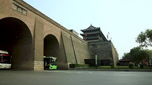 西安城墙视频的预览图
