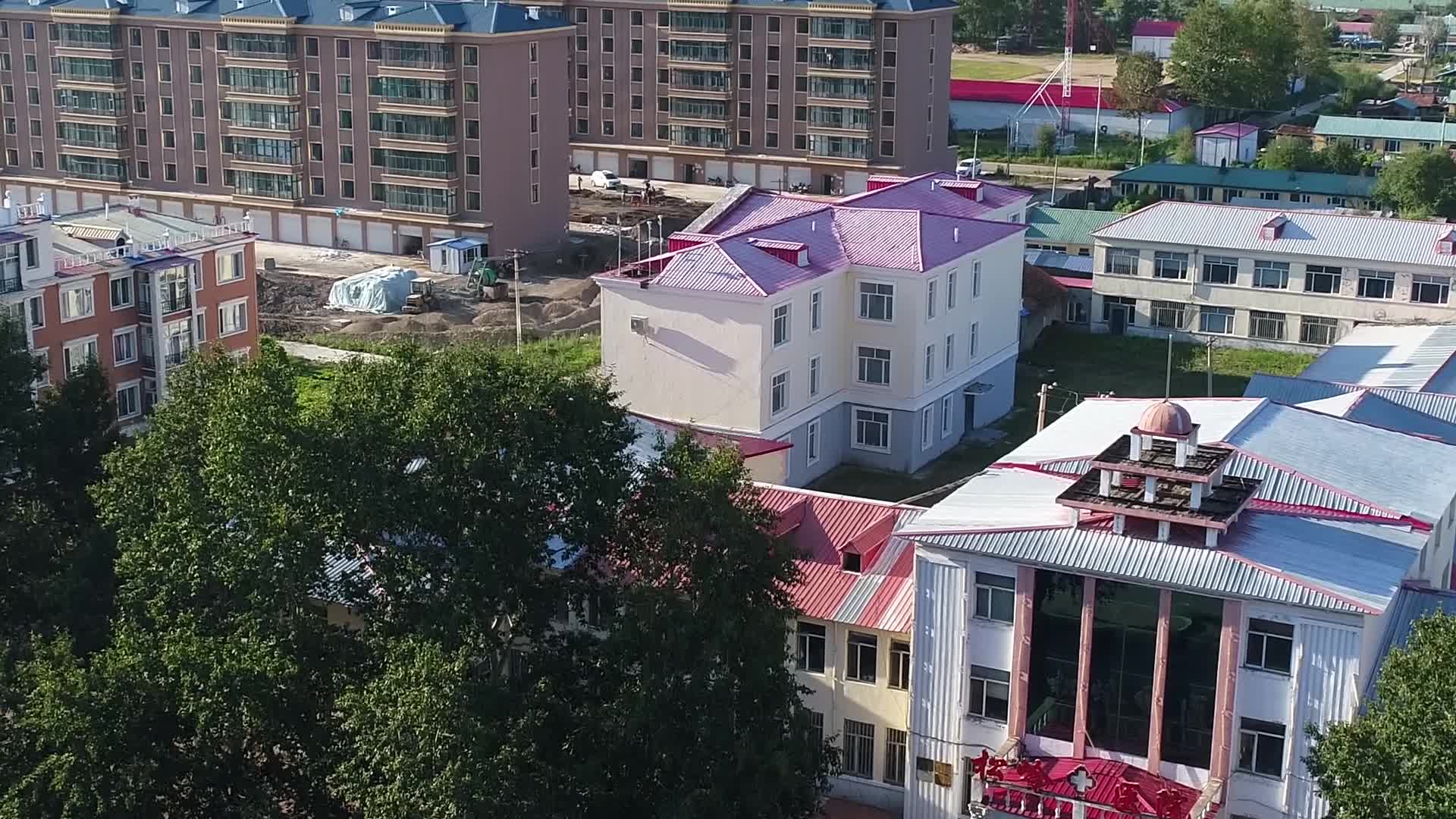 开发区建筑航拍视频的预览图
