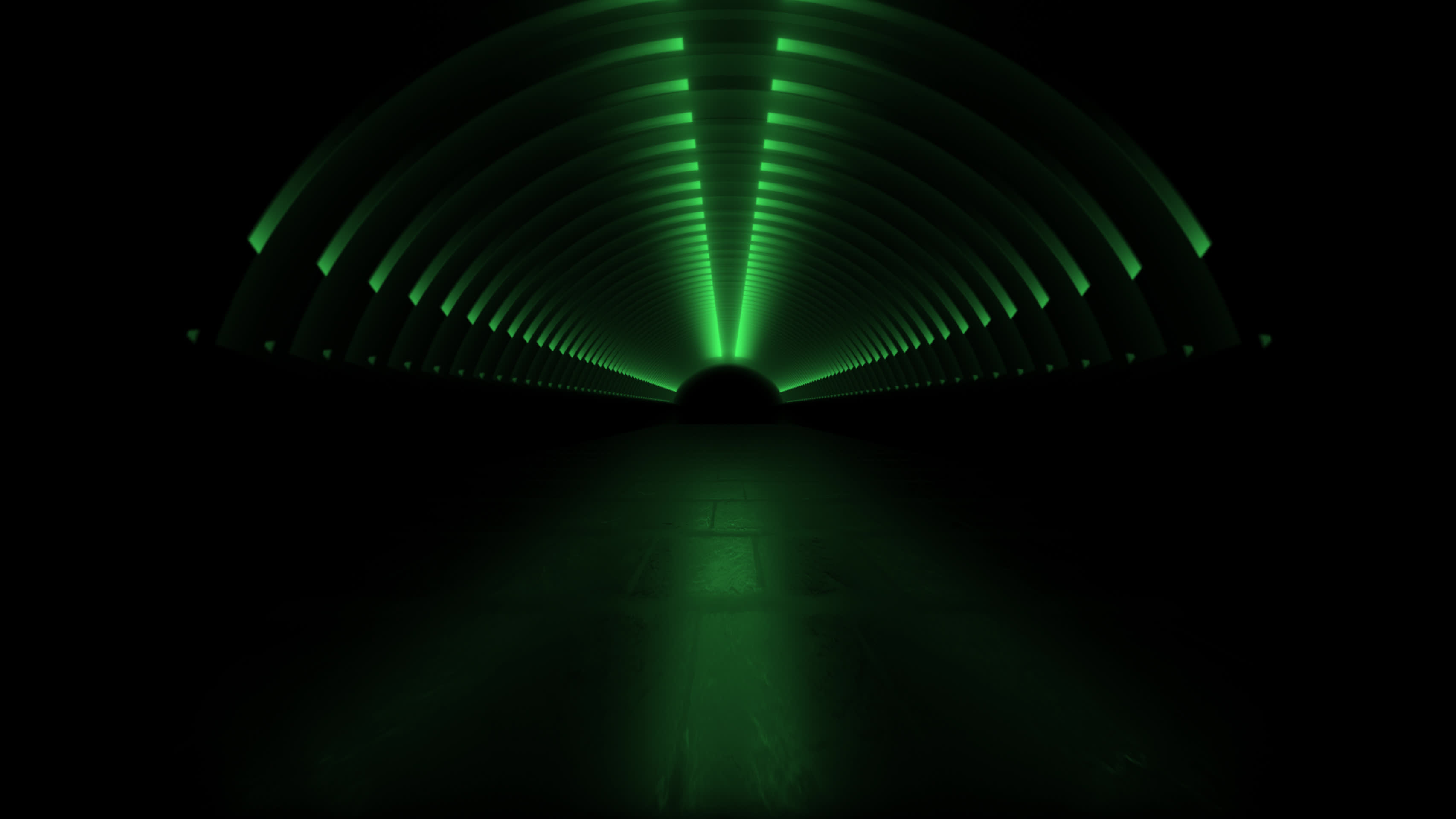 科幻发光隧道穿梭视频的预览图