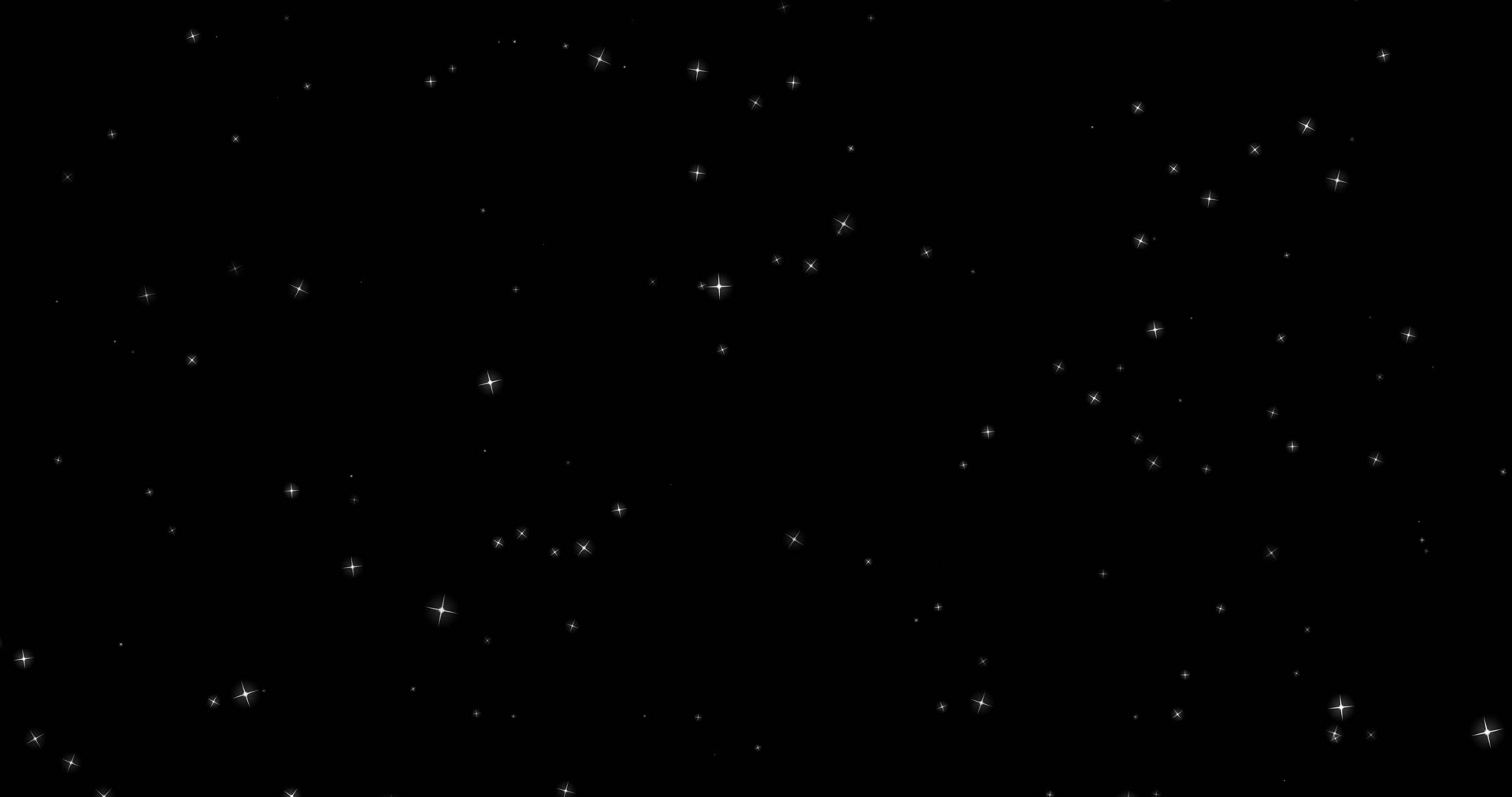 星空粒子闪烁背景合成视频的预览图