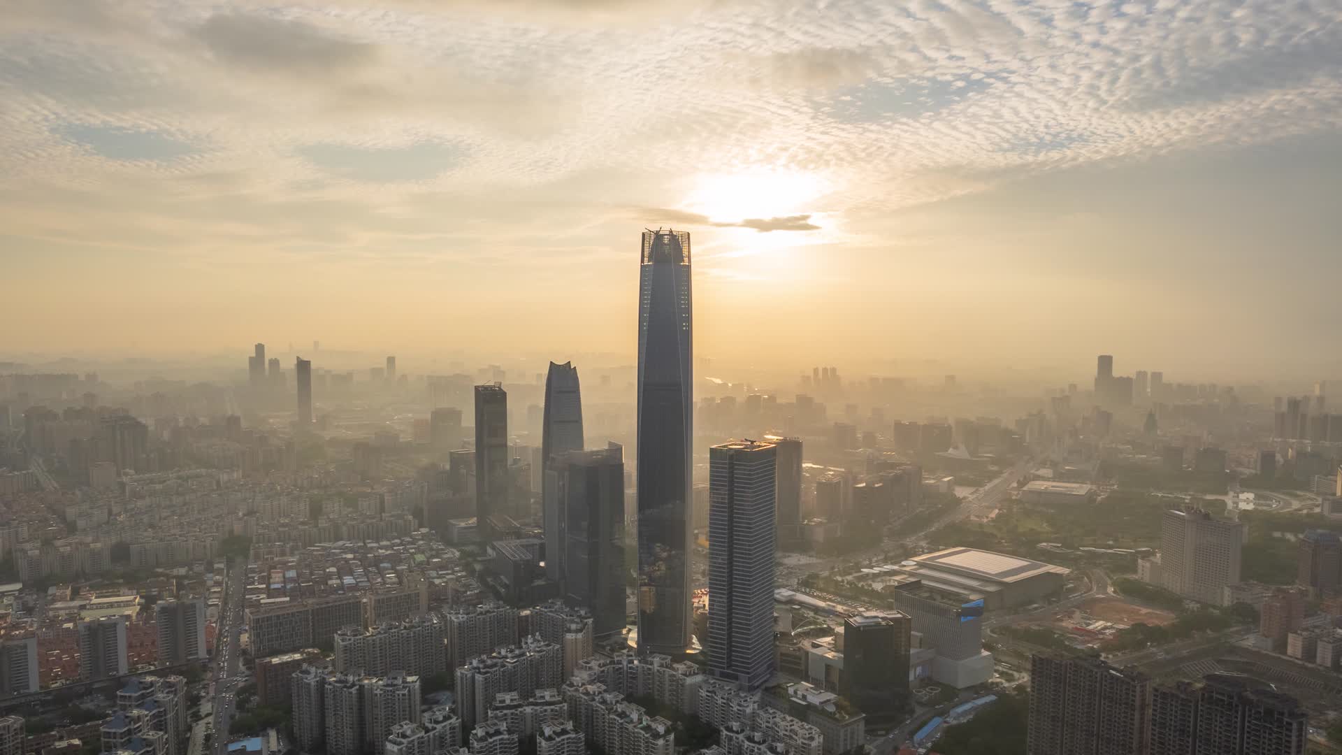 广东东城市风光延时视频的预览图